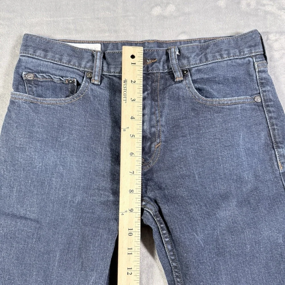 Banana Republic Mens Slim Fit Jeans 29x30 Dark Wash Blue Stretch Denim Pants